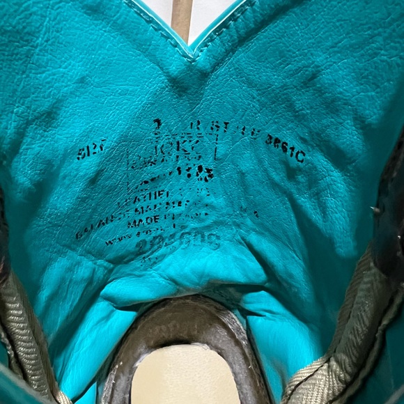 Smoky Mountain Florence Snip Toe Boots Leather & Floral Embroidery Girl's Sz. 2 - Picture 5 of 11